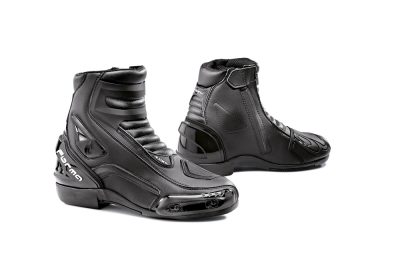 Leather Boots Racing Forma Ice Pro Flow White Black Yellow Fluo